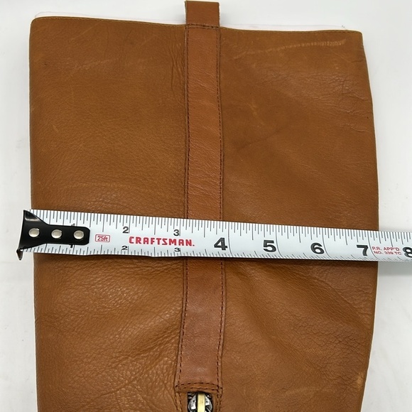 1276- Sam Edelman Prina2 Whiskey Lea Leather Boots Size 6 Wide Calf NWT - Picture 13 of 13